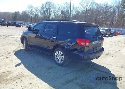 2013 Toyota Sequoia Platinum 5.7L V8 from USA, damaged, VIN 5TDDW5G12DS090296